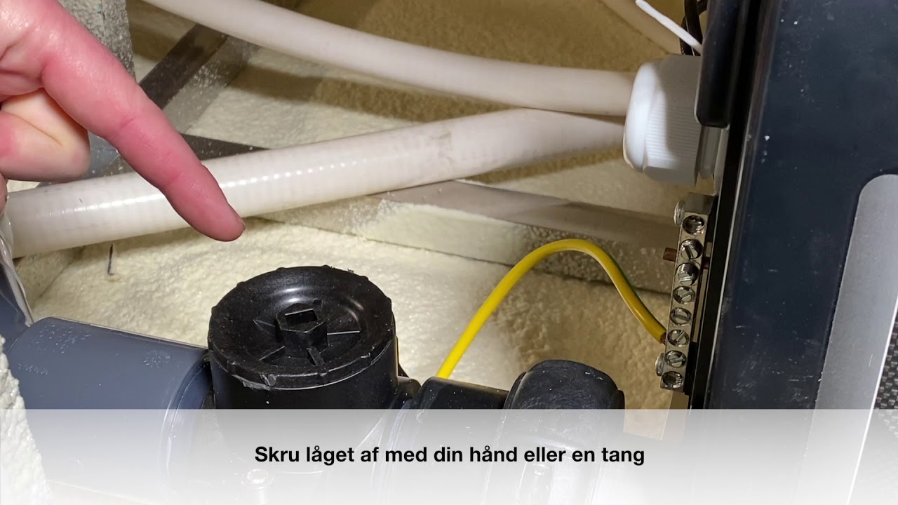 Montering af Blue Connect på udespa, swimspa og pool