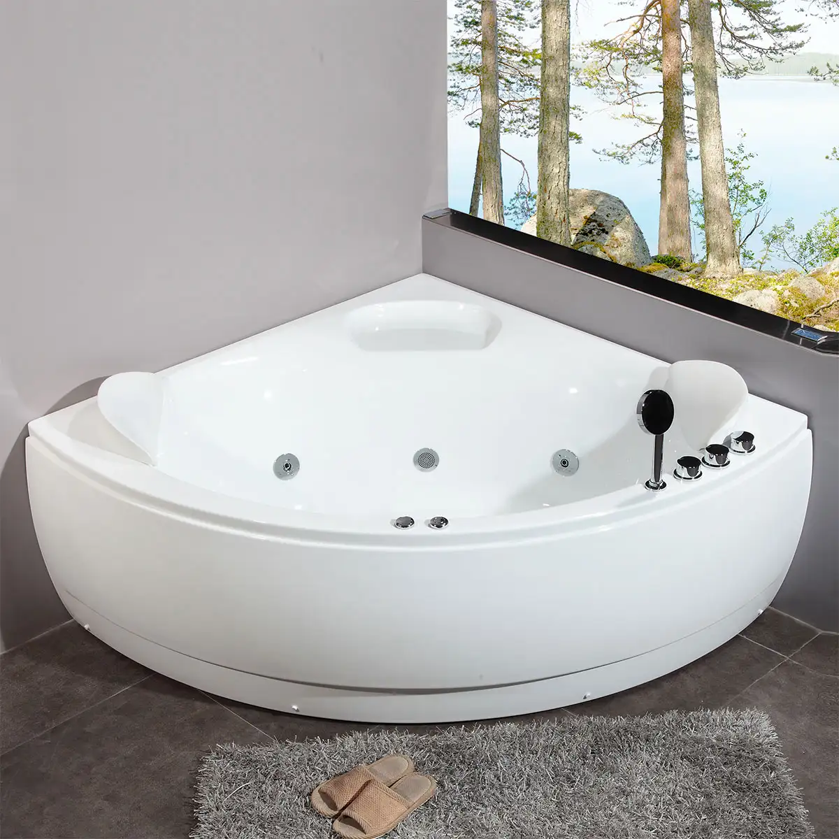 1039 Unikt inomhusspa i badrumsmiljö. Från SPA Kompaniet.