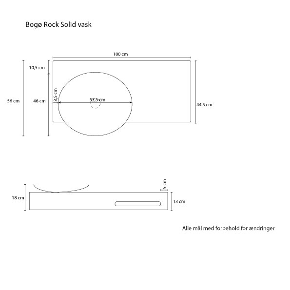 Bogø stenhåndvask - Billede 3
