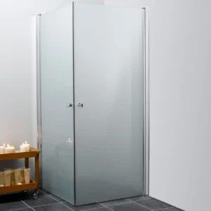 Classic lige brusehjørne 200x80 frost