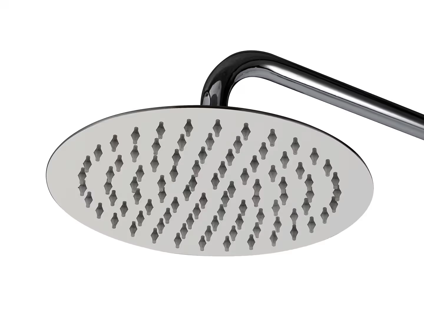 Bruserhoved af 5007 Silent Rain bruser i krom. | SPA Kompaniet
