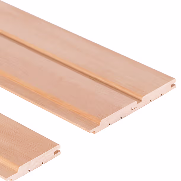 6094 saunatræ i rød-el 210-240 x 9 cm til Byg Selv Sauna. | SPA Kompaniet