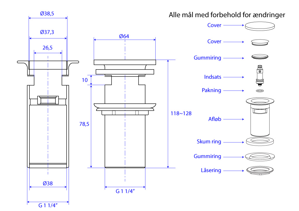 Bundventil_popup_m_overløb_11_cm_1-14
