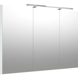 8423 Clara spejlskab 110x65 med eludtag og LED lys. Fra SPA Kompaniet.