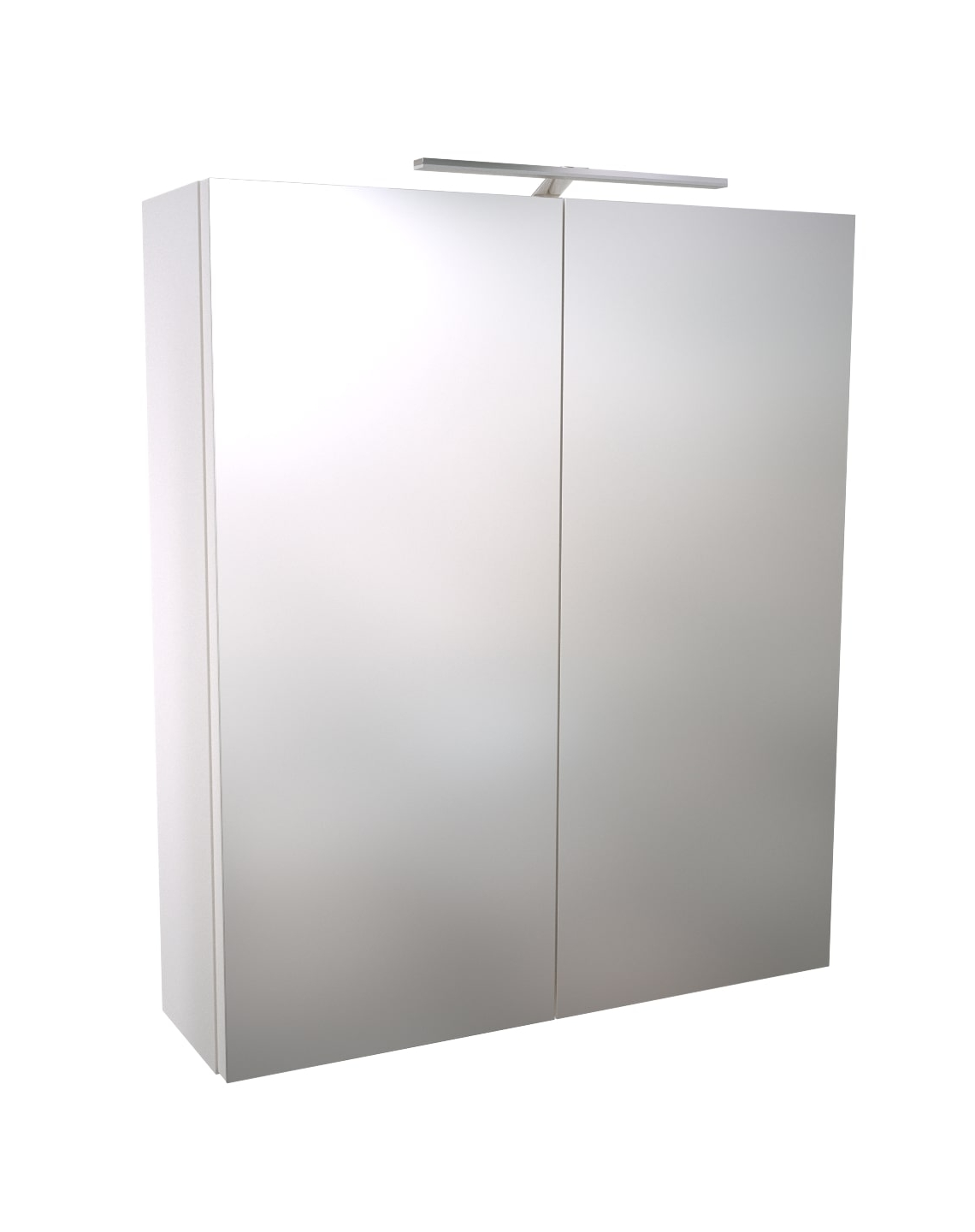 5457 Scandic spejlskab 80x70 med eludtag og LED lys. Fra SPA Kompaniet
