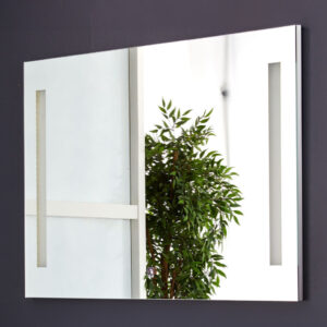5439 Slimline antidug spejl med led lys 100x70 cm. Fra SPA Kompaniet.