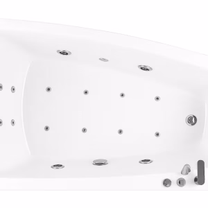 Topbillede af 1028 Dynamic 151 cm spabad, højredrejet | SPA Kompaniet