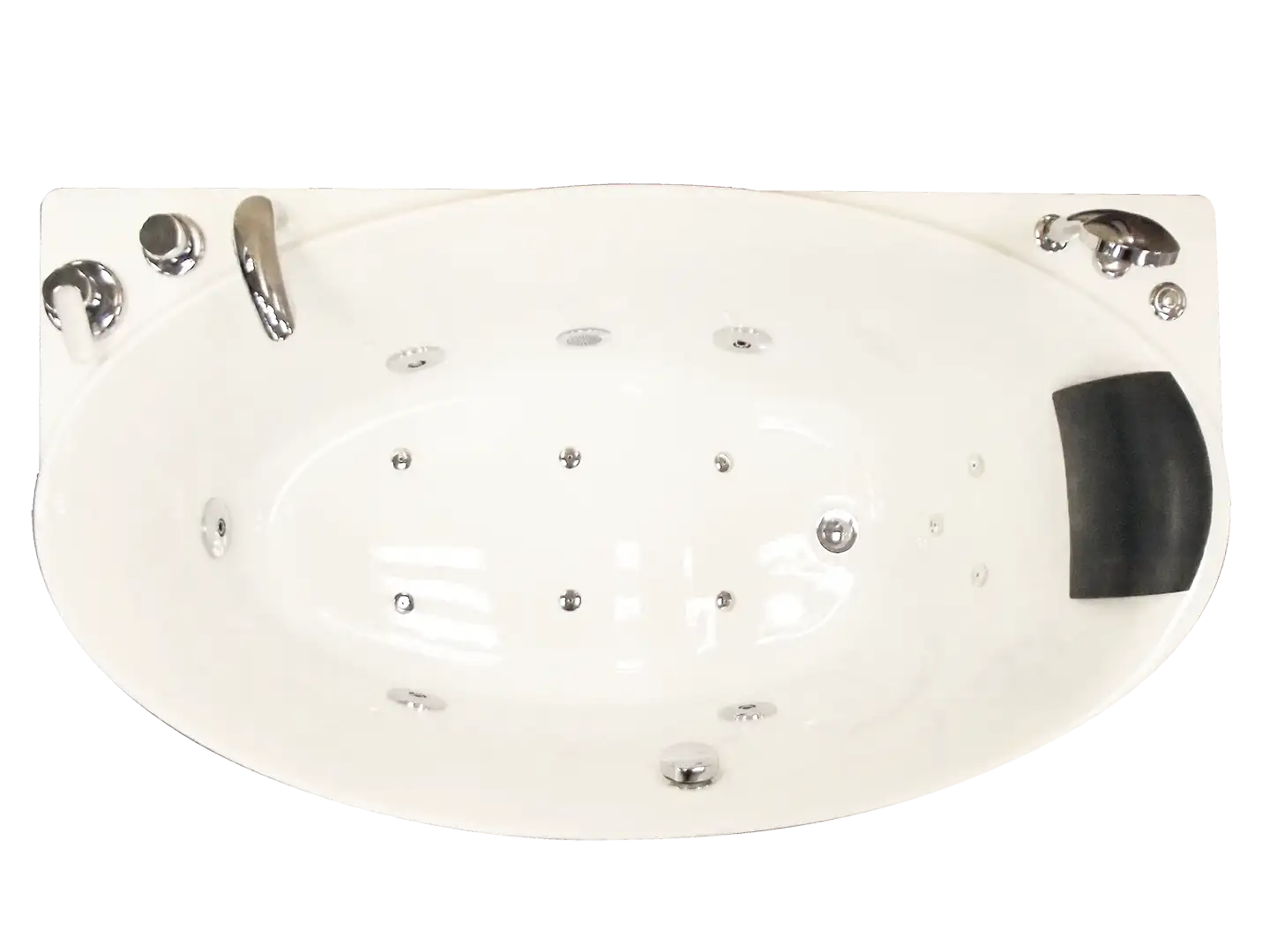 Vy ovanifrån av 1007 Venice inomhusspa. Från SPA Kompaniet.