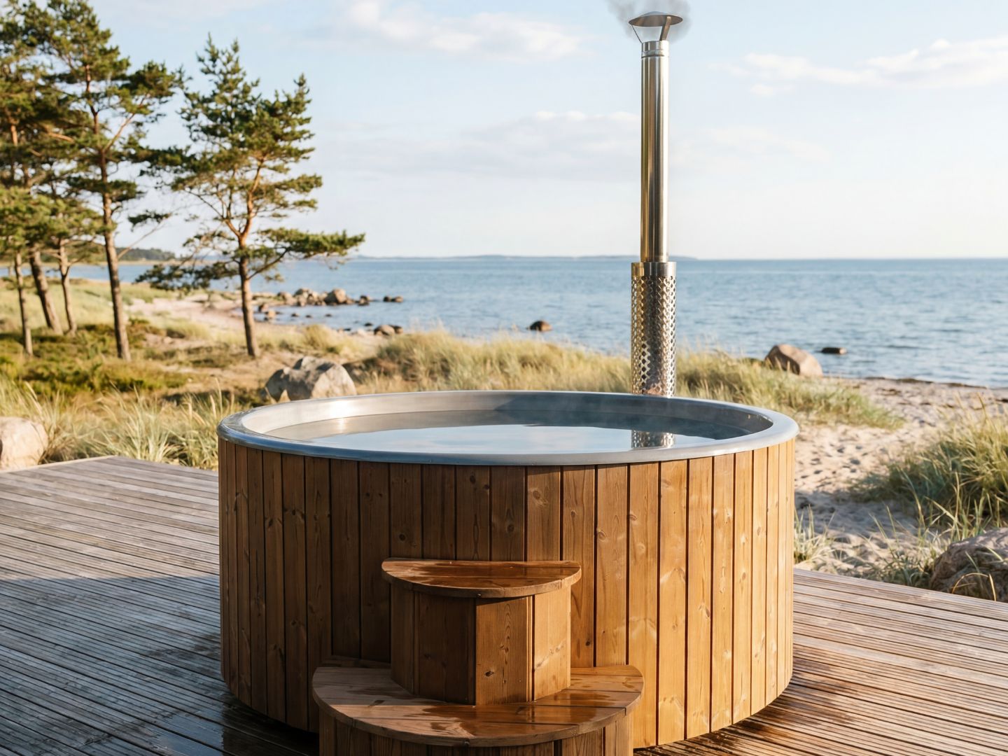 Skagerrak Vildmarksbad - grå - Billede 2