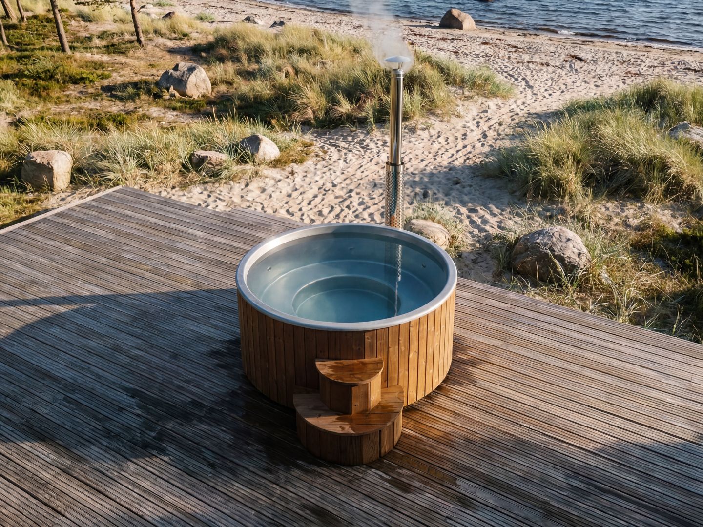 Skagerrak Vildmarksbad - grå - Billede 3