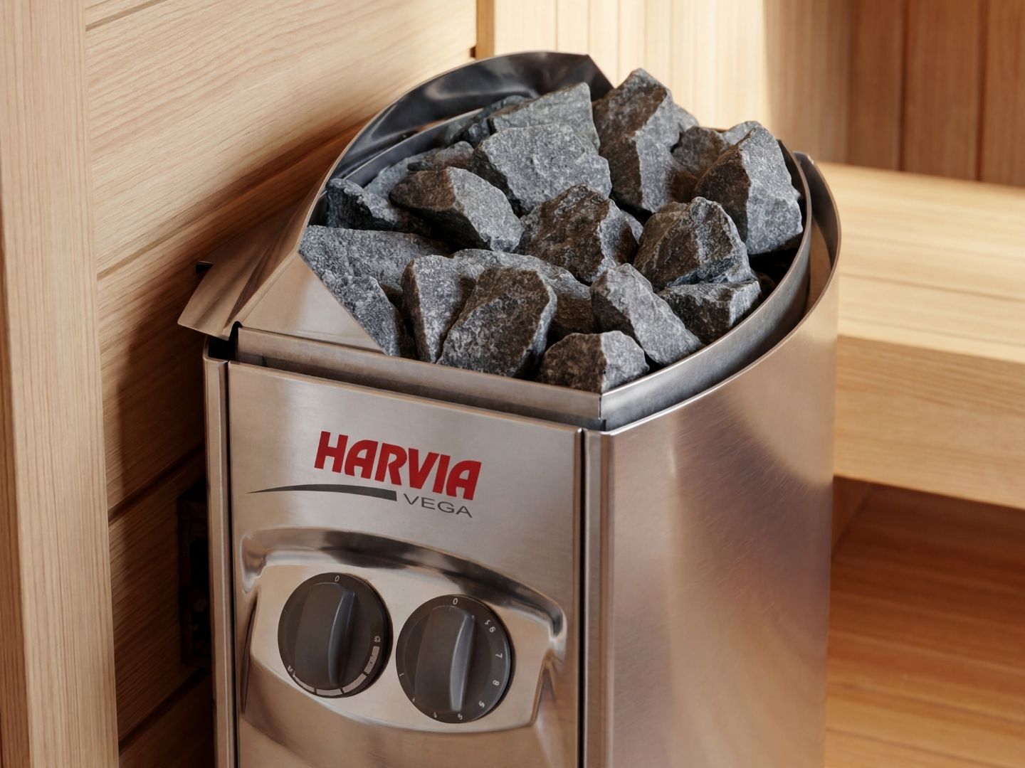 Harvia Vega Steel 4.5 kW saunaovn - Billede 3