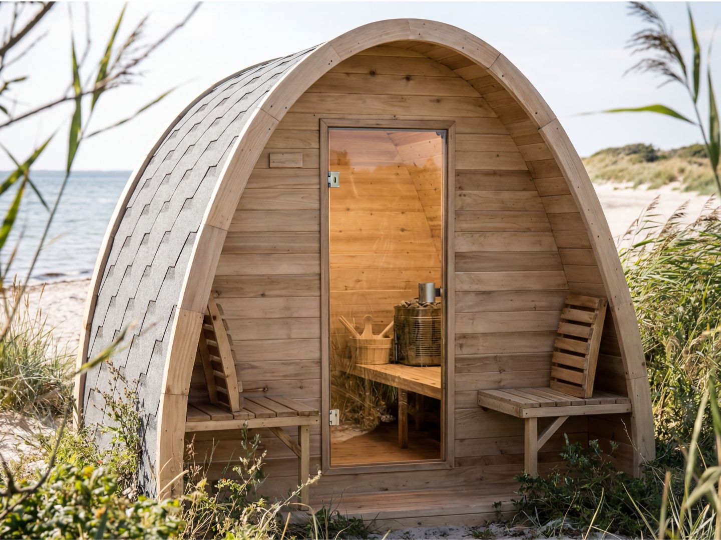 Nordland udendørs sauna_udesauna_Spa kompagniet