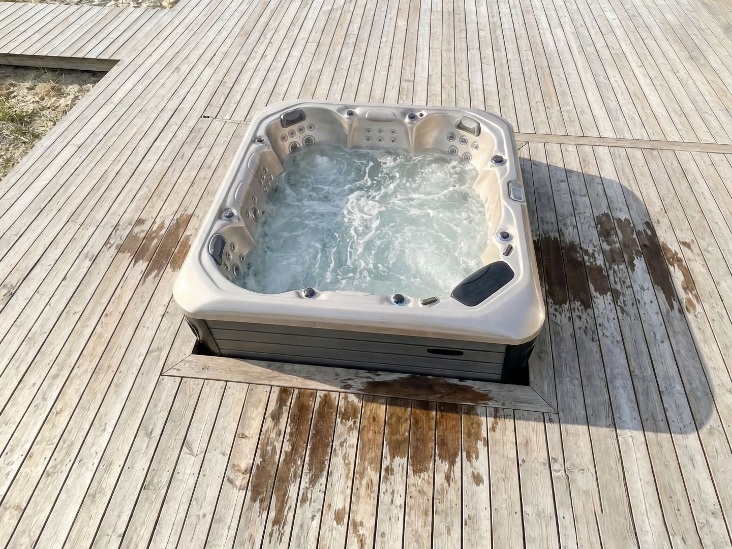 Dröm utomhusspa – champagne - Bild 3