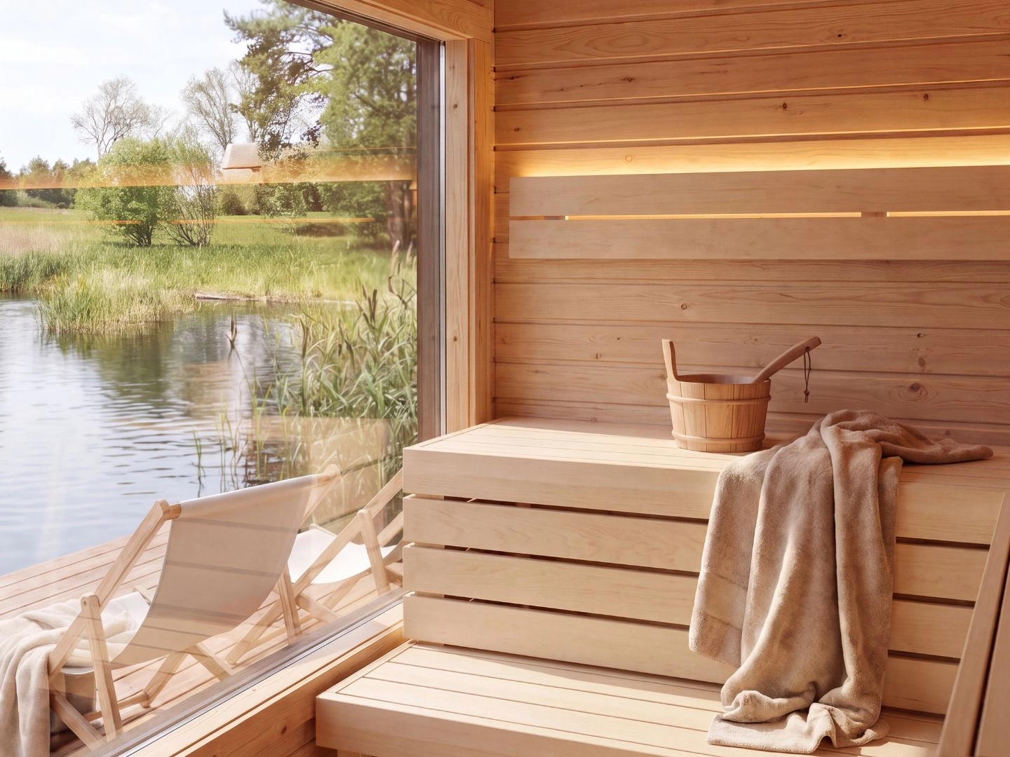 Skærgården udendørs sauna - Billede 2